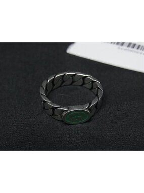 Gucci Interlocking Silver Ring